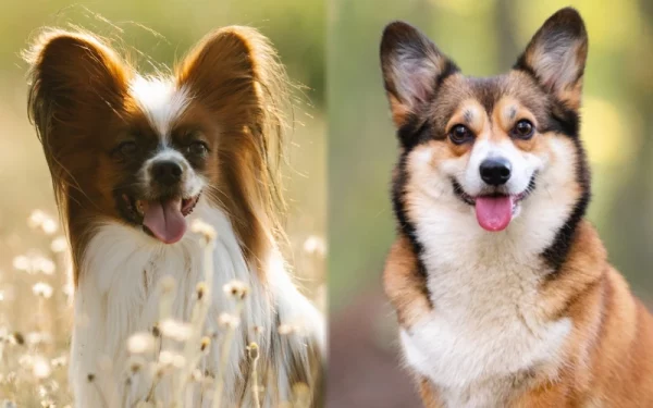 Parent breeds of Corillon (Corgi Papillon Mix) - Featured Image